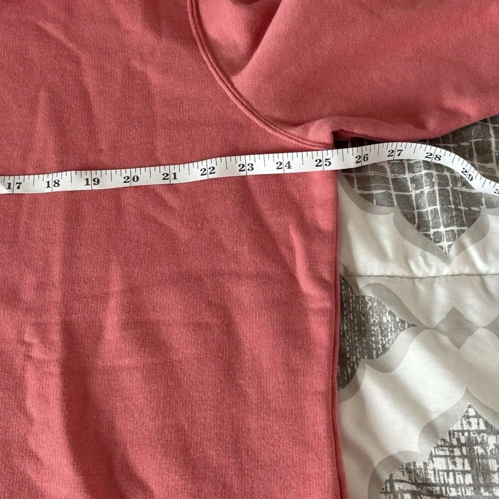 Vineyard Vines Fashion Knits Core Blank Mens Sweatshirt Crew Neck Salmon Large